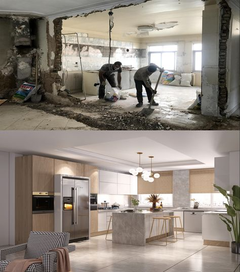 Avant/Après rénovation — Nice